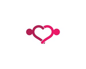 Community logo template illustration