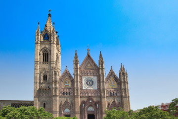 Famous Blessed Sacrament Temple in Guadalajara (Templo Expiatorio del Santisimo Sacramento)