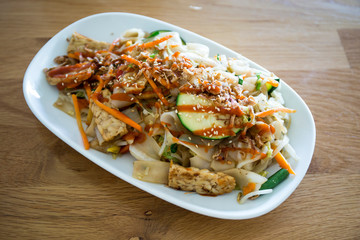 Spicy fried kway teow