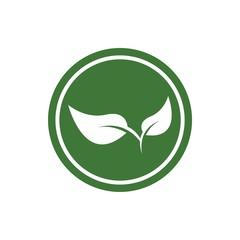 Go green illustration icon