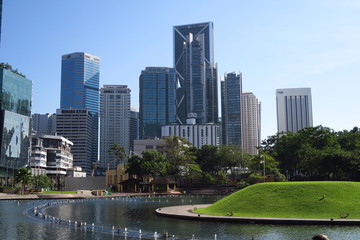 Naklejka premium Vue générale de kuala lumpur 