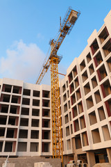 Business construction. construction site area.