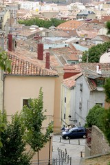 Street of Burgos. Castilla y Leon. Spain