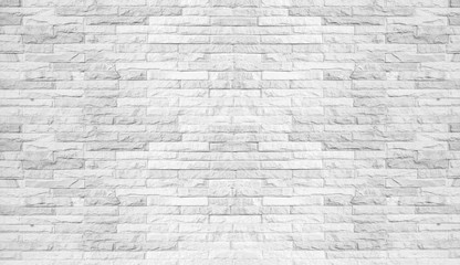 Abstract white brick wall background. Texture background concept. Wall empty template