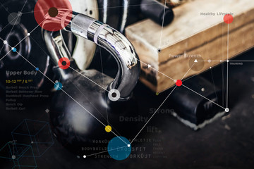 Image of fitness equipment, bodybuilding, crossfit, gym, home gym