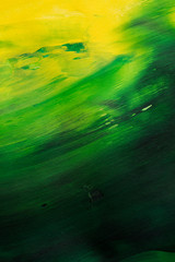 Abstract painting, colorful holiday background portraying emotions