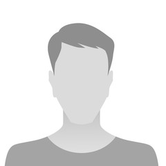 Person gray photo placeholder man material design