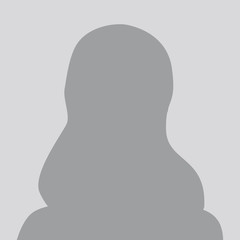 Person gray no photo placeholder woman silhouette 