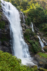 Fototapeta na wymiar Waterfall river landscape