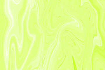 The background is green with a wavy marble pattern. Fashionable color is a lime punch.