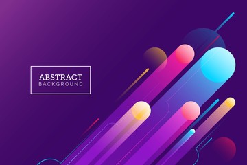 Wavy geometric background