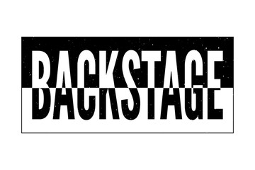 slogan backstage phrase graphic vector Print Fashion lettering calligraphy