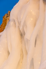 Icicles of Lake Baikal
