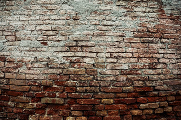 Old brick wall textures and backgrounds