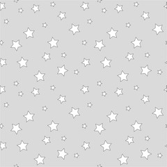 Star seamless pattern.Design template for wallpaper,fabric,wrapping,textile