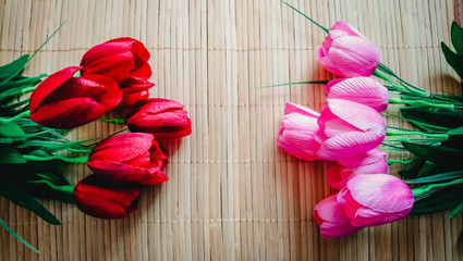 Beautiful background with flowers