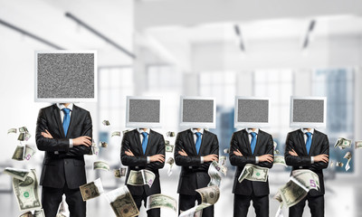 Business addiction on modern technologies.