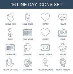 16 day icons