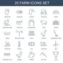 25 farm icons
