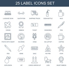 label icons