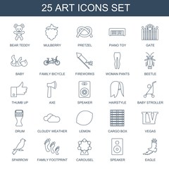 25 art icons
