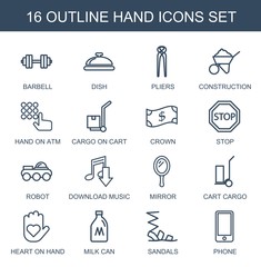 hand icons