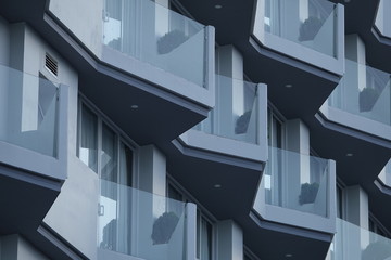 abstract background of balcony