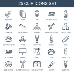 clip icons
