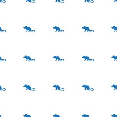 Obraz premium mouse icon pattern seamless white background