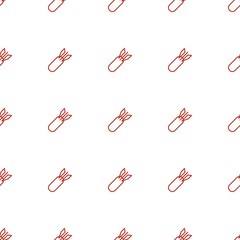 rocket bomb icon pattern seamless white background