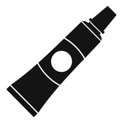 Repair wheel bike glue icon. Simple illustration of repair wheel bike glue vector icon for web design isolated on white background