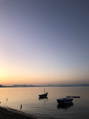 Fototapeta premium sunset on the sea