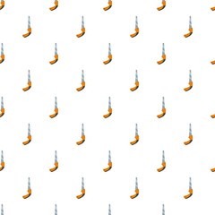 Garden hand saw icon. Flat illustration of garden hand saw vector icon for web design