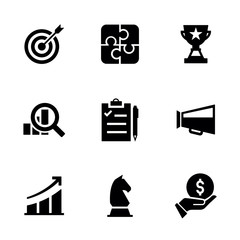 Fototapeta premium INCREASE SALES ICON SET