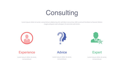 CONSULTING BANNER CONCEPT
