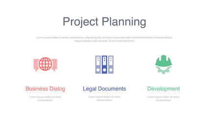PROJECT PLANNING BANNER CONCEPT