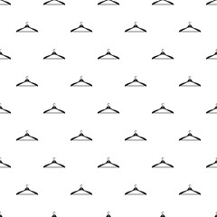 Clothes hanger pattern seamless vector repeat geometric for any web design