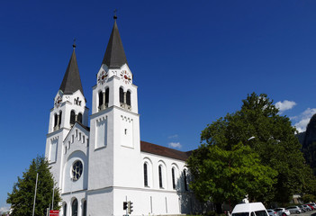 Fototapeta na wymiar Götzis Kirche