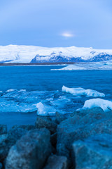 Fototapeta na wymiar Gletscherlagune Jökulsárlón in Island