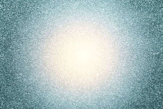 Flar lighting effect with silver glitter background