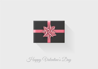 Festive wallpaper decorated with gifts. Vector illustration