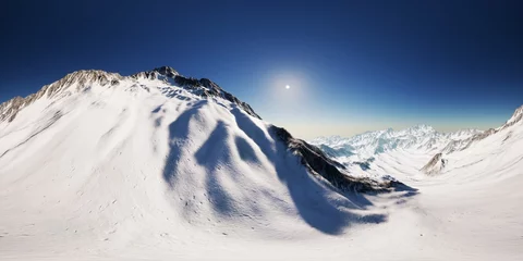 Papier Peint photo autocollant Cho Oyu VR 360 camera on the Tops of the Mountains