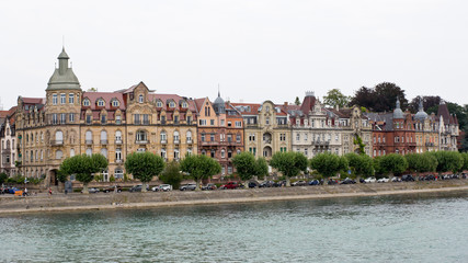 Obraz premium Konstanz, Seestraße, Konstanzer Bucht