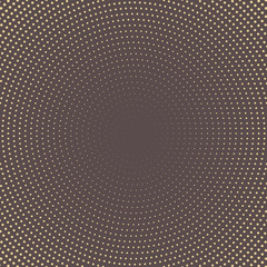 Seamless geometric vector pattern. Modern ornament with dotted golden elements. Geometric abstract pattern