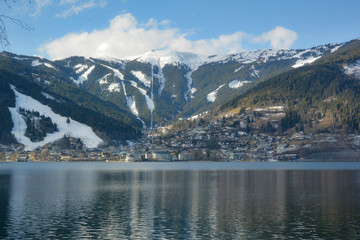 Obraz premium View of Zell am See