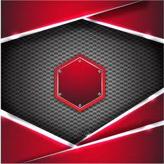 Abstract background metal red