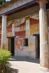Fototapeta na wymiar casa pompeiana3