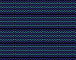 beautiful seamless pattern graphic with blue and turquoise shiny  waves on a black background