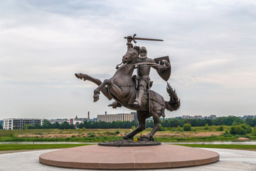 Vytis sculpture, Kaunas, Lithuania