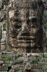 East Entrance or Victory Gate. Angkor. Siem Reap town, Siem Reap province. Cambodia, Asia